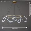 WOMO Rope Led Round Chandelier-WM2059b thumbnail