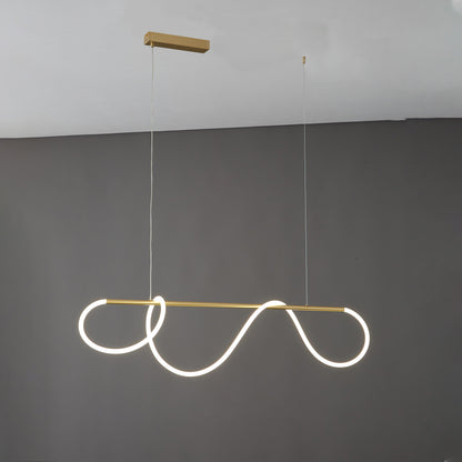 WOMO Rope Led Linear Chandelier-WM2059a