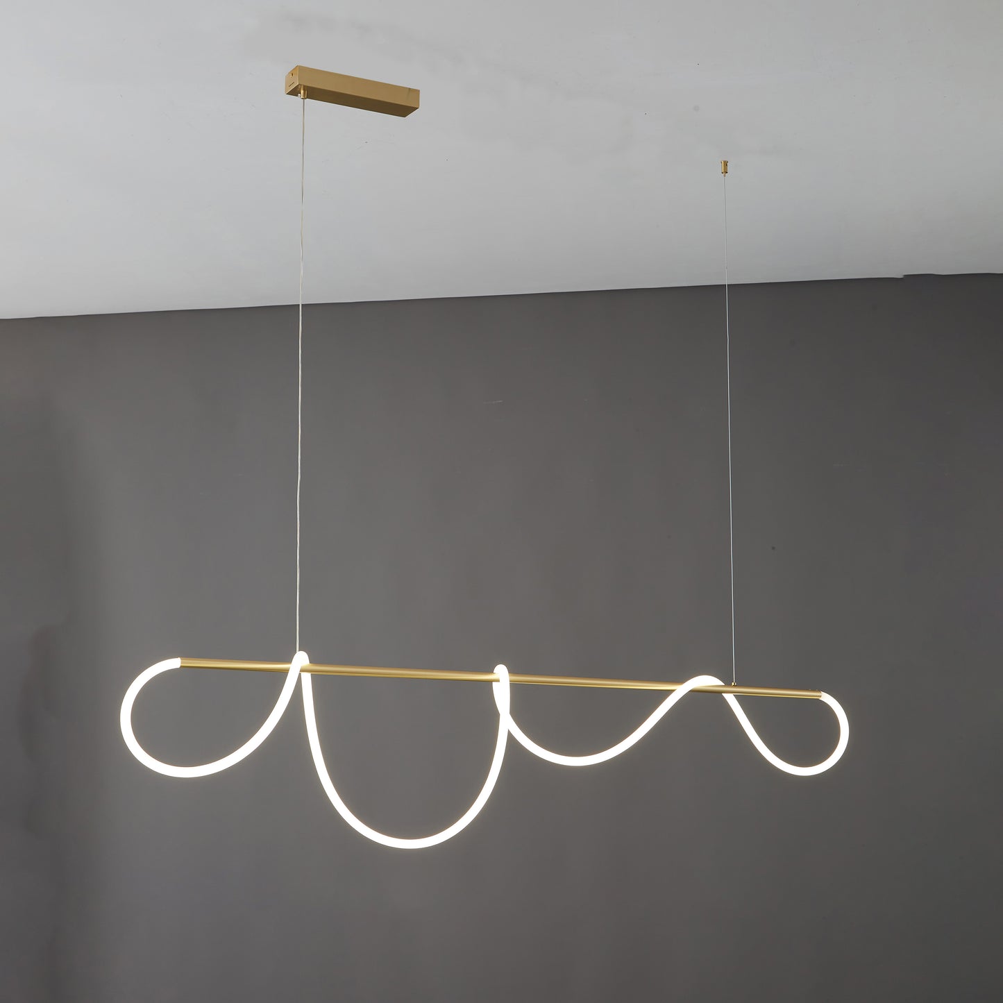 WOMO Rope Led Linear Chandelier-WM2059a