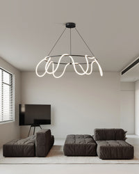 WOMO Rope Led Round Chandelier-WM2059b