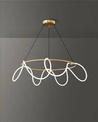 WOMO Rope Led Round Chandelier-WM2059b