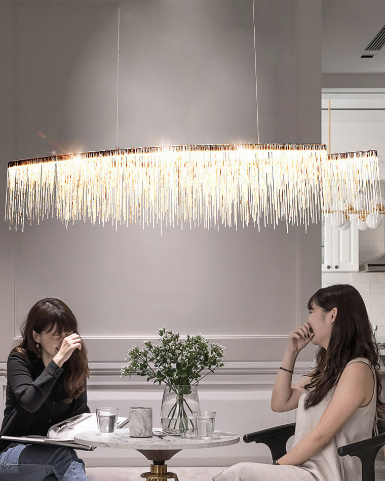 WOMO Tassel Round/Linear Chandelier-WM2062