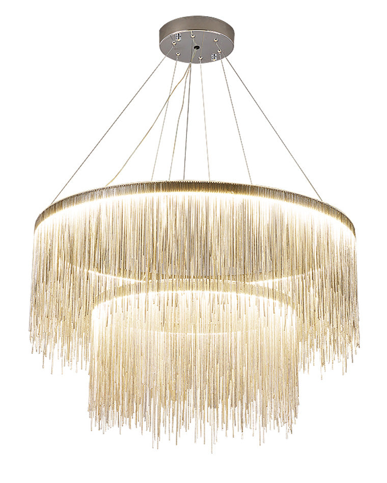 WOMO Tassel Round/Linear Chandelier-WM2062