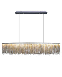 WOMO Fringe Linear Chandelier-WM2062b
