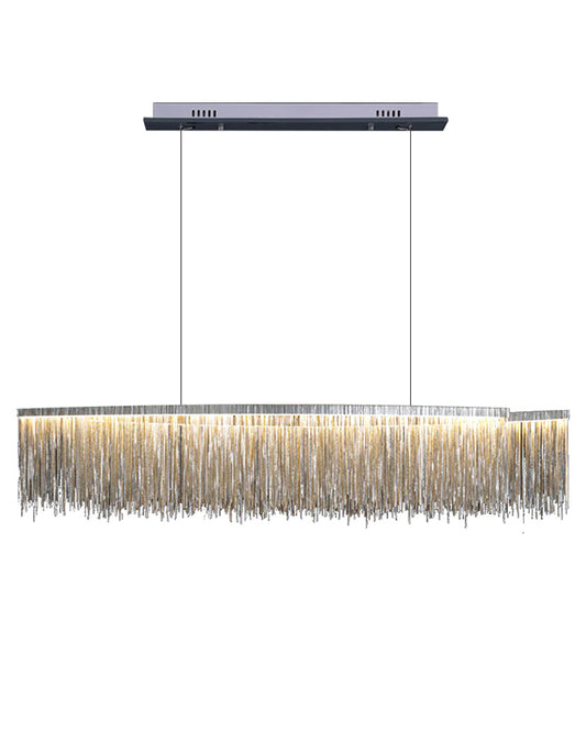 WOMO Fringe Linear Chandelier-WM2062b