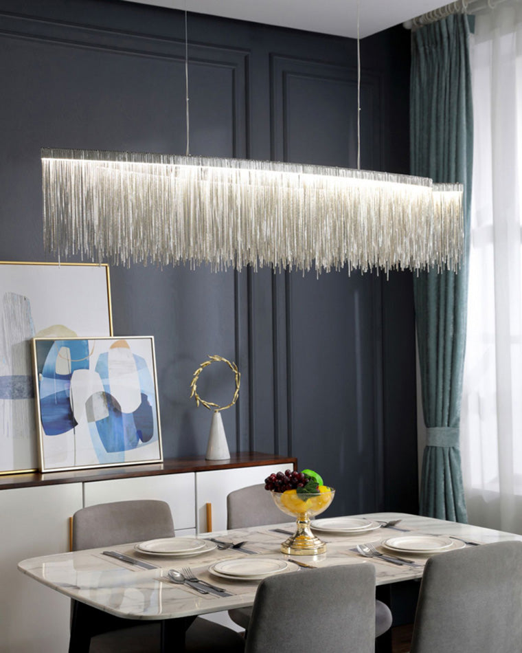 WOMO Tassel Round/Linear Chandelier-WM2062