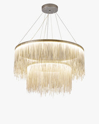 WOMO Tiered Fringe Chandelier-WM2062c