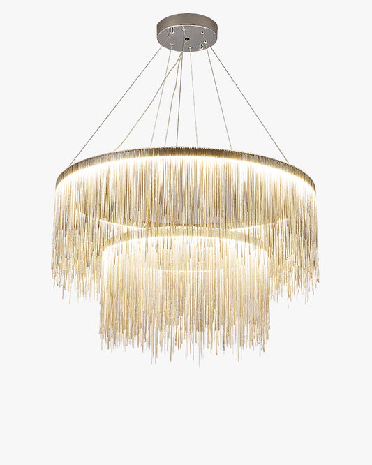 WOMO Tassel Round/Linear Chandelier-WM2062