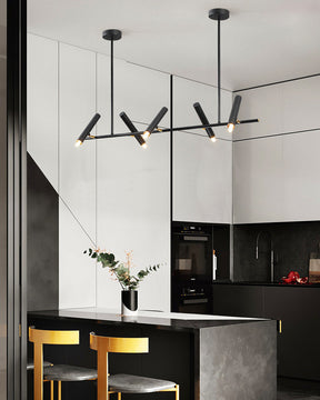 WOMO Adjustable Linear Pendant Chandelier-WM2064