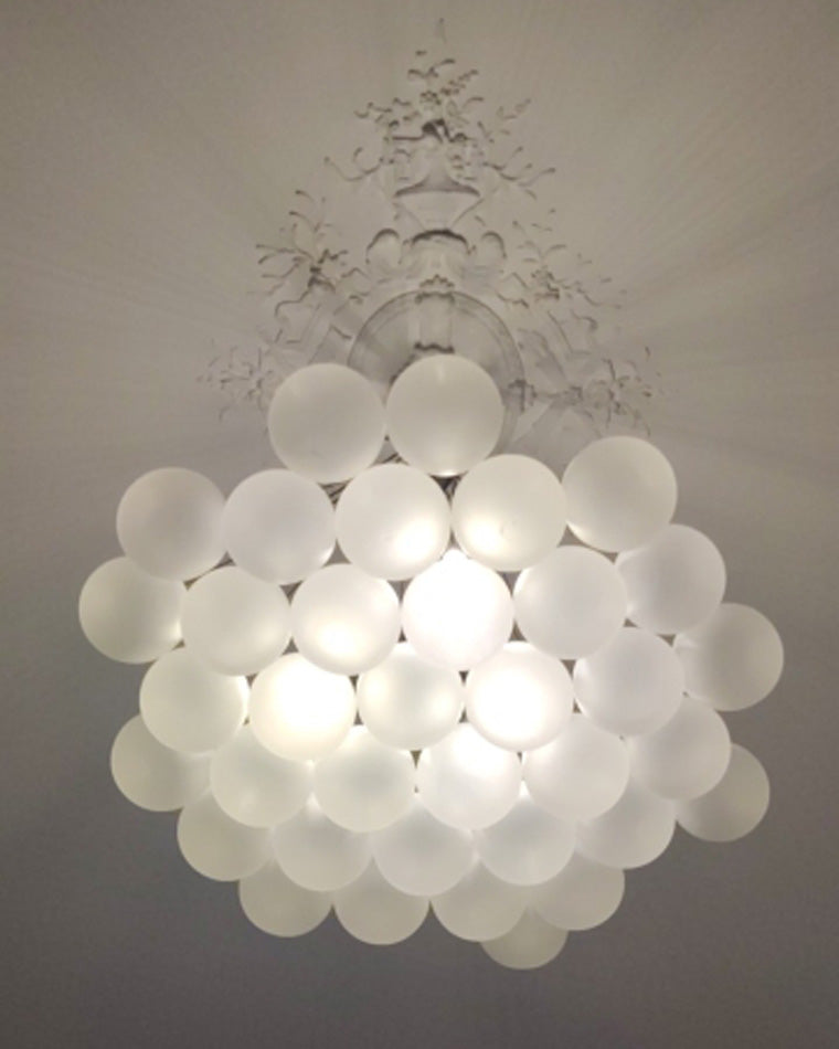 WOMO Cluster Frosted Glass Bubbles Chandelier-WM2068