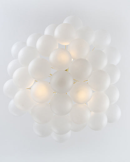 WOMO Cluster Frosted Glass Bubbles Chandelier-WM2068