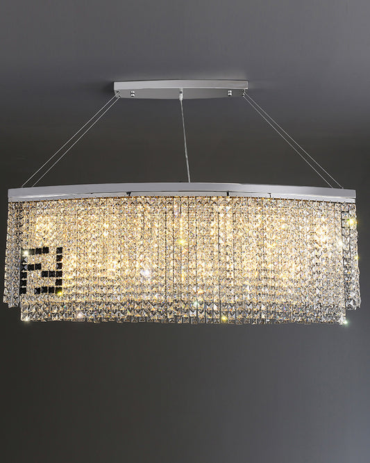 WOMO Oval Crystal Chandelier-WM2071b