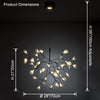 WOMO Heracleum/Firefly Branch Chandelier-WM2072 thumbnail