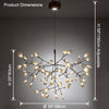 WOMO Heracleum/Firefly Branch Chandelier-WM2072 thumbnail