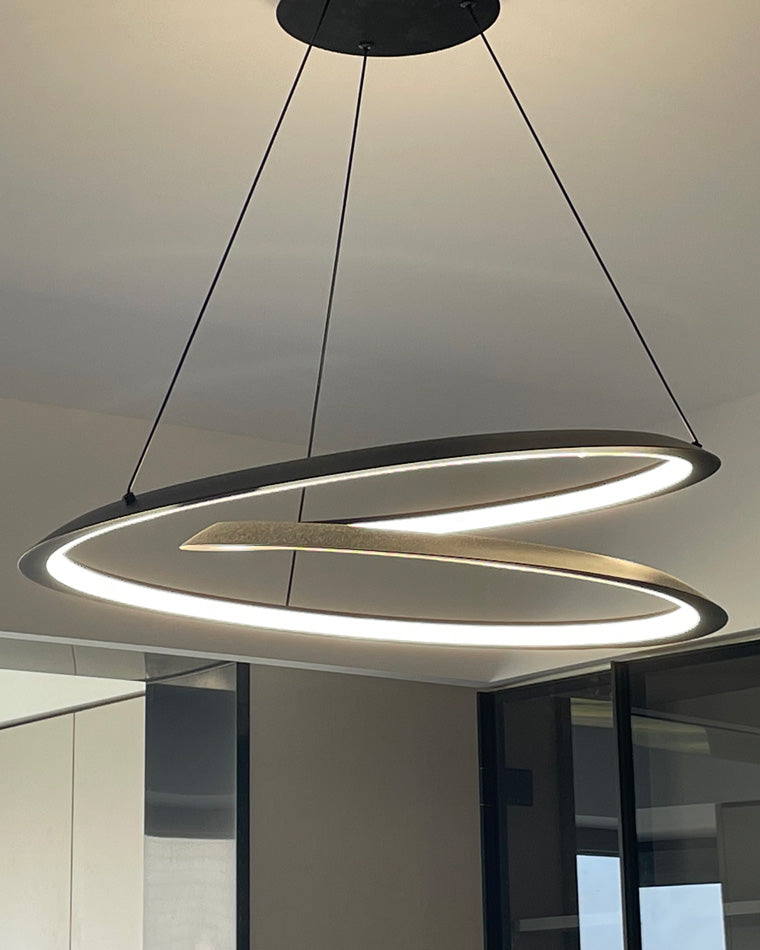 WOMO Swirl Led Chandelier-WM2073