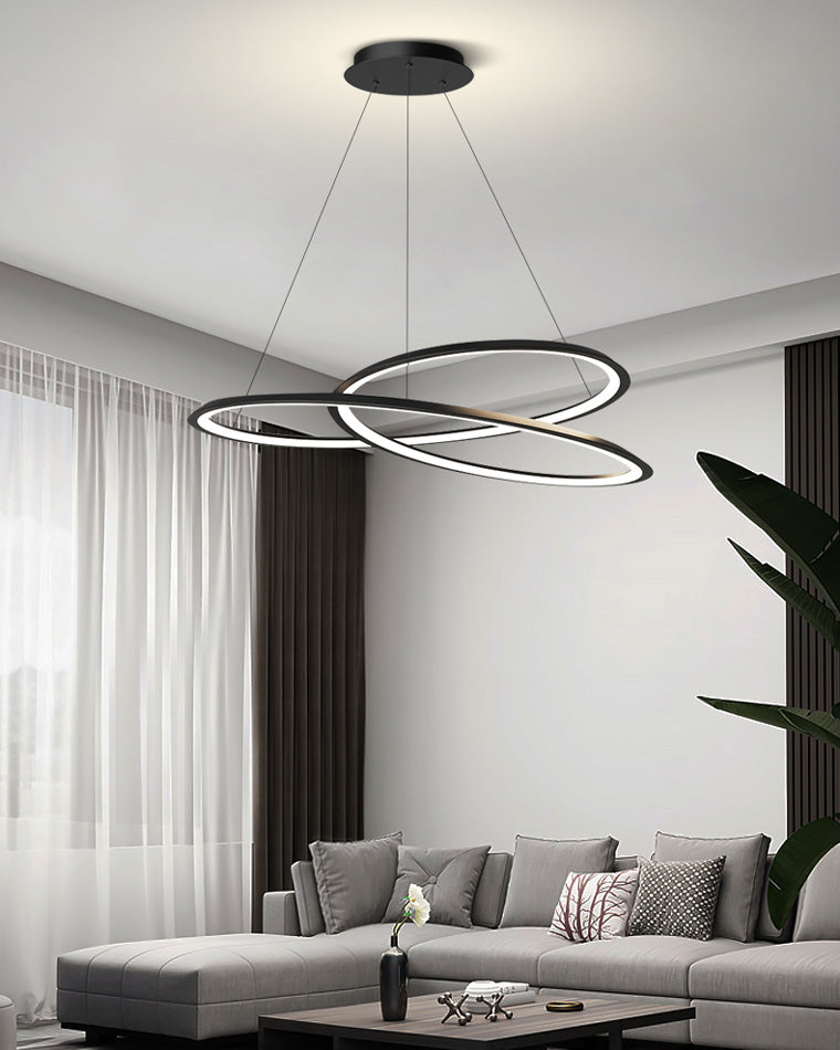 WOMO Swirl Led Chandelier-WM2073