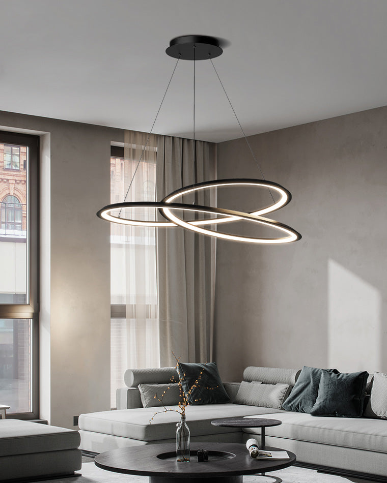 WOMO Swirl Led Chandelier-WM2073