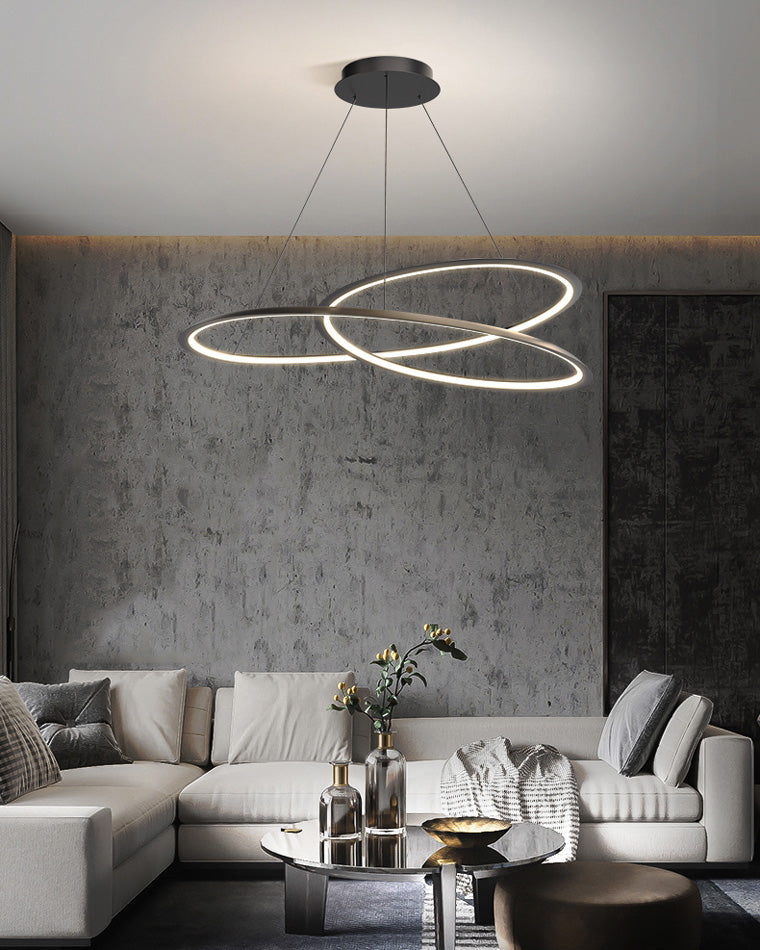 WOMO Swirl Led Chandelier-WM2073