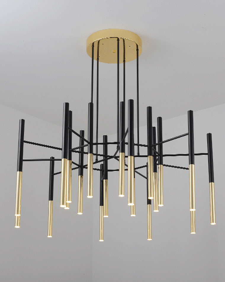 WOMO Tube Metal Chandelier-WM2083