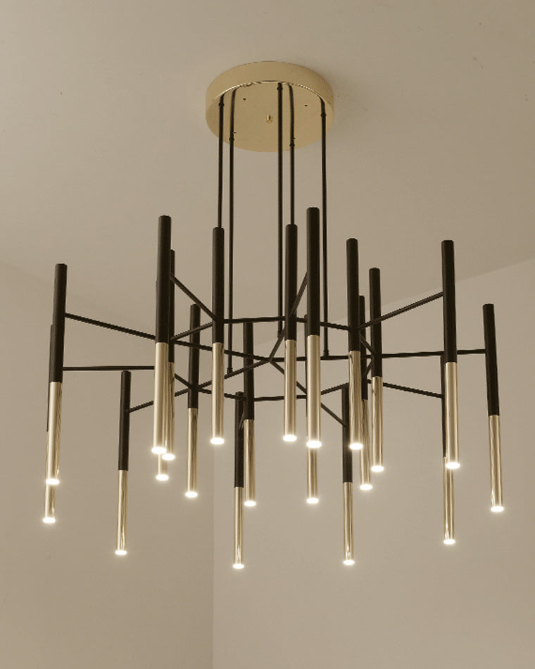 WOMO Tube Metal Chandelier-WM2083