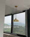 WOMO Retro Coloured/Pink Glass Pendant Light-WM2084 thumbnail