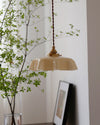 WOMO Retro Coloured/Pink Glass Pendant Light-WM2084 thumbnail