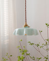 WOMO Retro Coloured/Pink Glass Pendant Light-WM2084 thumbnail