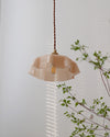 WOMO Retro Coloured/Pink Glass Pendant Light-WM2084 thumbnail