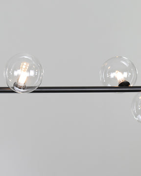 WOMO Linear Glass Globe Chandelier-WM2090