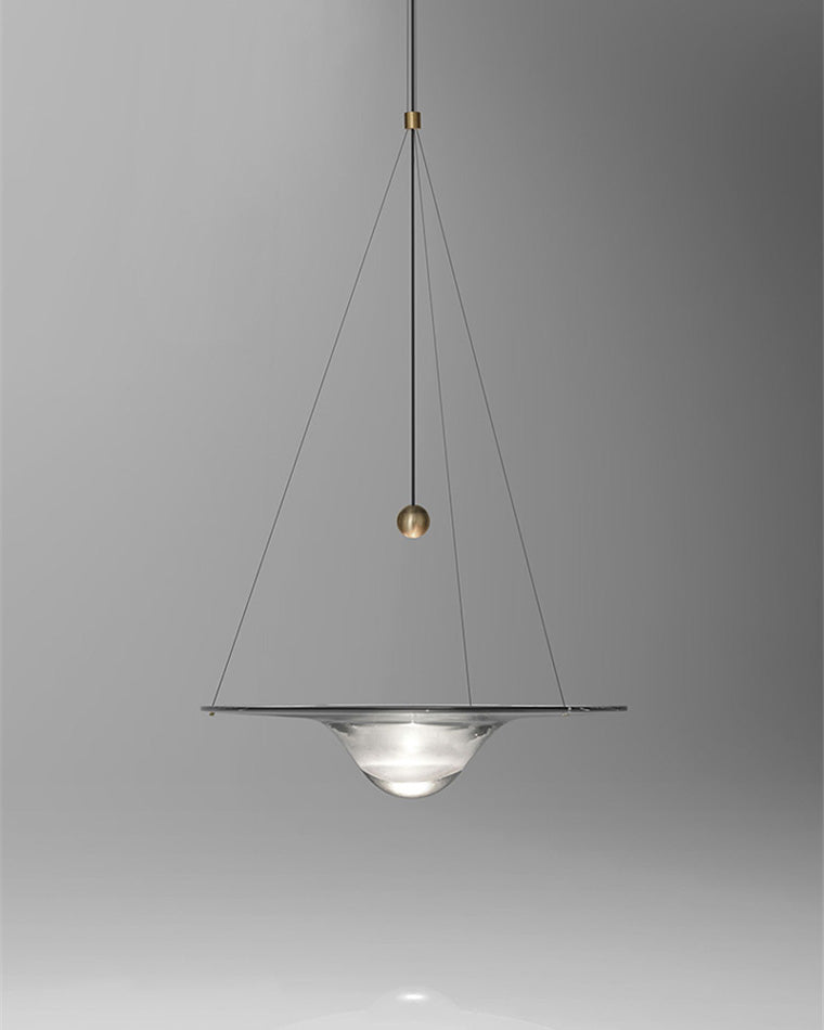 WOMO Ripple Glass Pendant Light-WM2092