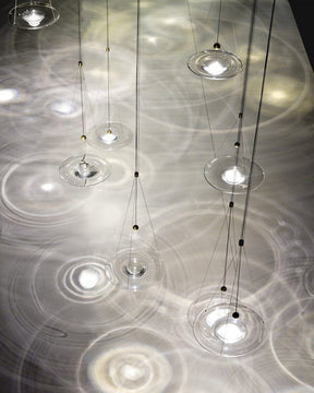 WOMO Water Drop Glass Pendant Light-WM2092