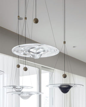 WOMO Water Drop Glass Pendant Light-WM2092