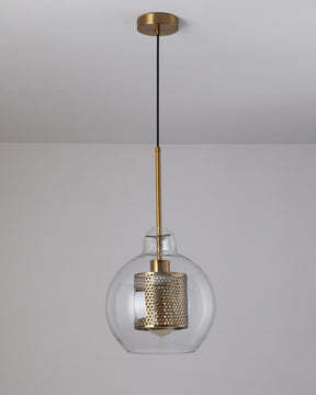 WOMO Elegant Round/Cylinder Glass Pendant Light-WM2095