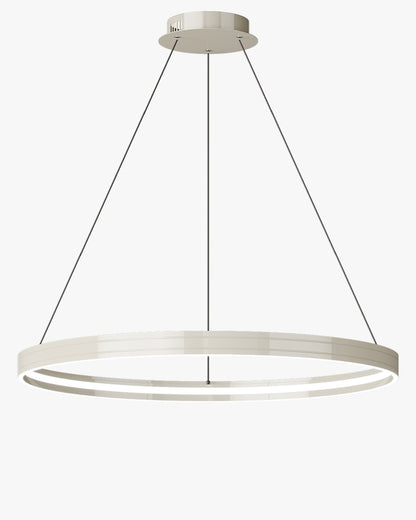 WOMO Black Circular Led Chandelier-WM2297