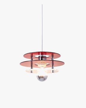 WOMO Space Age Flying Saucer Pendant Light-WM2098