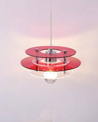 WOMO Space Age Flying Saucer Pendant Light-WM2098