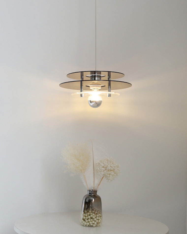 WOMO Space Age Flying Saucer Pendant Light-WM2098