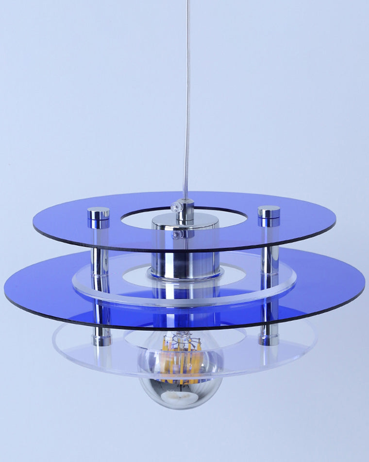 WOMO Space Age Flying Saucer Pendant Light-WM2098