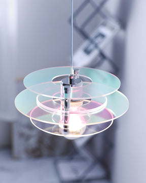 WOMO Space Age Flying Saucer Pendant Light-WM2098