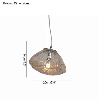 WOMO Cloud Blown Glass Pendant Light-WM2101