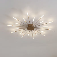 WOMO Firework Starburst Flush Mount Ceiling Light-WM1000