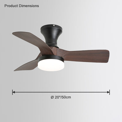 WOMO Small Propeller Ceiling Fan Lamp-WM5024