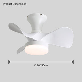 WOMO 20" Small Propeller Ceiling Fan Lamp-WM5024