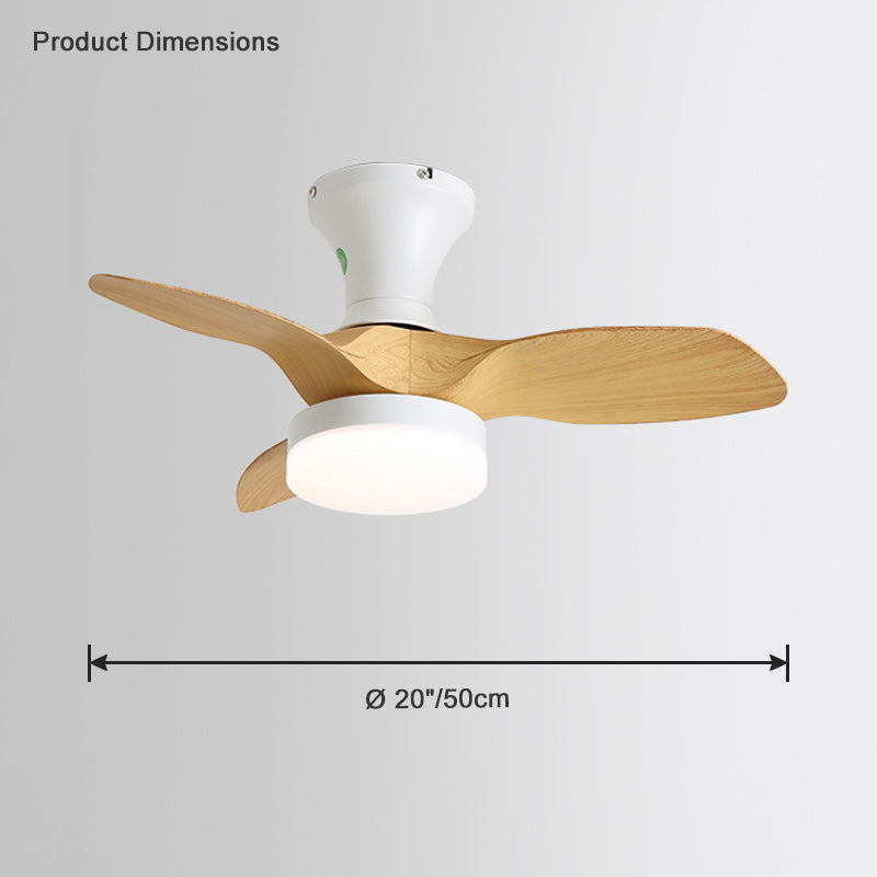 WOMO 20" Small Propeller Ceiling Fan Lamp-WM5024