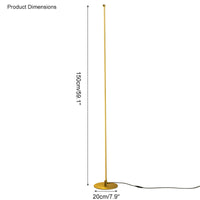 WOMO Stick Led Corner Floor Lamp-WM7003