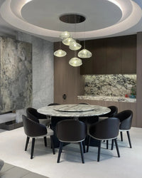 WOMO Cascading Blown Glass Pendant Chandelier-WM2101b