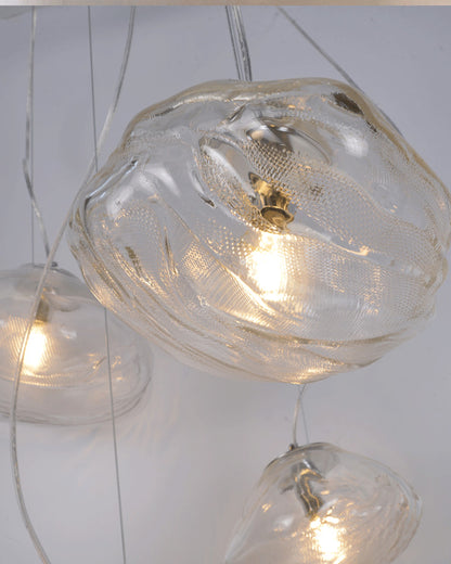 WOMO Cloud Blown Glass Pendant Light-WM2101