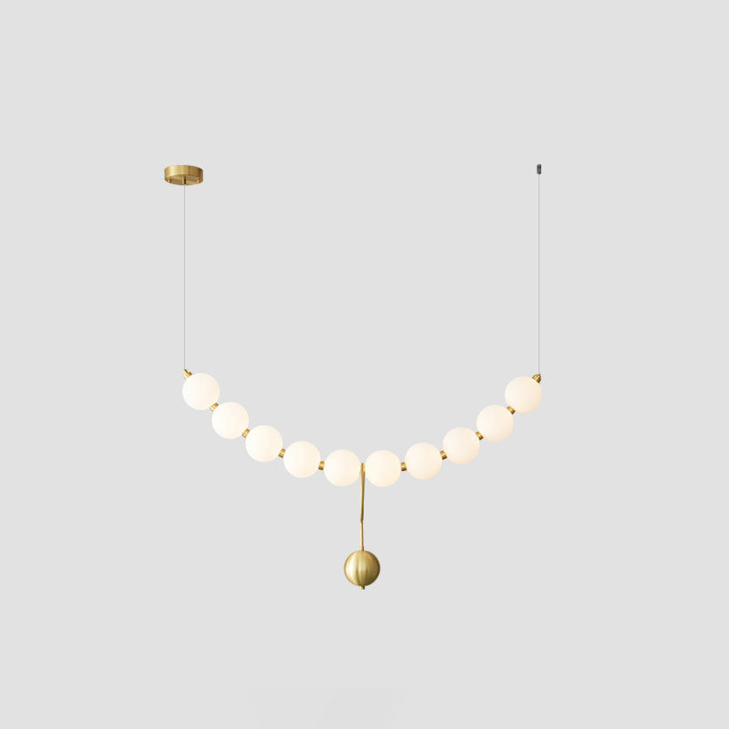 WOMO Pearl Arc Chandelier-WM2102b