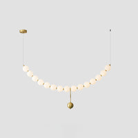 WOMO String Pearl Chandelier-WM2102