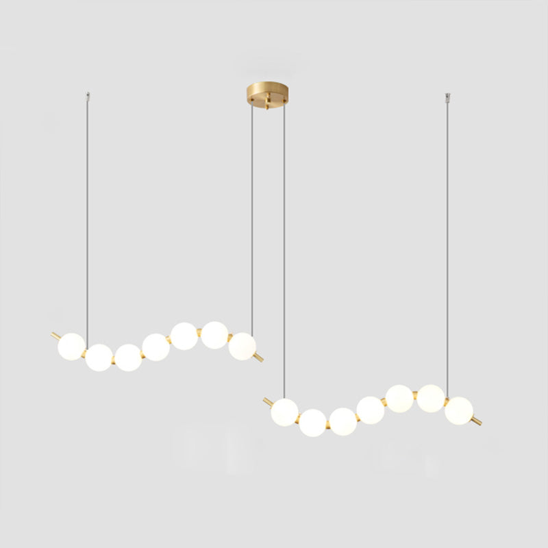 WOMO Pearl Wave Chandelier-WM2102d